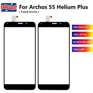 Mobiele Telefoon Touch Voor Archos 55 Helium Plus Touch Screen Panel Digitizer Touchscreen Voor Glas Panel 55 Plus (Geen lcd) deel
