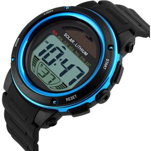 SKMEI Zonne-energie Horloge Mannen Sport Horloges Digitale Masculino Waterdichte Polshorloge Relojes Homme De La marca Erkek Kol saati