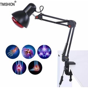 220V Floor Stand Massage Verwarming Therapie Licht Infrarood Warmte Fysiotherapie Lamp Pijnbestrijding Gezondheidszorg Elektrische Infrarood Licht
