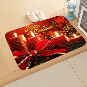 Santa Deur Vloermat Kerst Gebied Tapijt Keuken Slaapkamer MAT Tapijt Decor