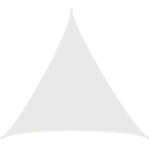 1Pcs Zonnescherm Luifel Driehoekige Zon Shade Sail Uv-Bestendig Schaduw Voor Patio Outdoor Tuin Patio Top Cover (wit)