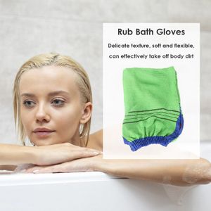 1Pcs Koreaanse Magic Peeling Handschoen Hammam Scrub Mitt Exfoliating Tan Verwijdering Mitt Bad Accessoires