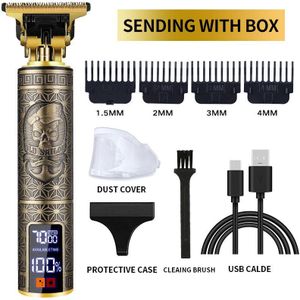 T9 0Mm Cordless Baard Haar Trimmer Professionele Scheerapparaten Elektrisch Scheerapparaat Clipper Voor Mannen Haar Snijmachine Kapper