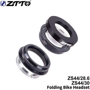 Ztto Vouwfiets Headset ZS44 Headset 44Mm Steering 1-1/8 28.6Mm Rechte Buis Mountainbike Low Profile semi-Geïntegreerde