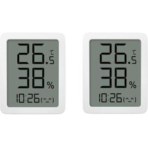 Xiaomi Miaomiaoce Screen Lcd Grote Digitale Display Thermometer Hygrometer Klok Timmer Horloge Temperatuur Vochtigheid Sensor