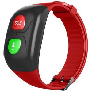 Gsm Gprs Ouderen Sos Een Sleutel Helpen Paniekknop Nood Alarm Gps Real-Time Tracking Hartslag Bloeddruk monitor