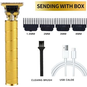 T9 Usb Elektrische Haar Snijmachine Oplaadbare Tondeuse Man Scheerapparaat Trimmer Voor Mannen Kapper Professionele Baard Trimmer