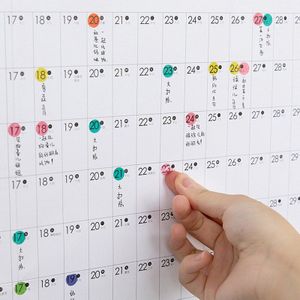 Jaar Planner Dagelijkse Plan Papier Muur Kalender Voor Office School Thuis Leuke 365 Dagen Kalender Plan Notities Schoolbenodigdheden