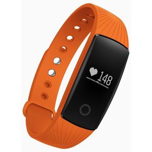ID107 Hartslag Smart Armband Horloge Hartslagmeter Stappenteller Smart Band Draadloze Fitness Tracker Polsband