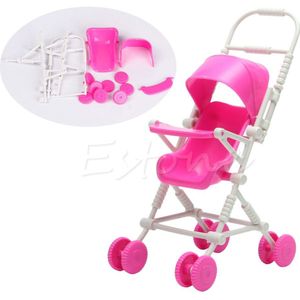 Vergadering Roze Kinderwagen Trolley Verzorgingsmeubilair Speelgoed Pop L4MC