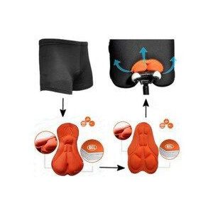 Unisex Zwarte Fiets Comfortabel Ondergoed Spons Gel 3D Padded Fiets Korte Broek Fietsbroek