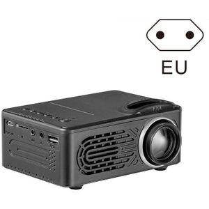 HD Neat Portable Pocket Projector Support 1080P Built-in Stereo Speaker for Home Office KQS8