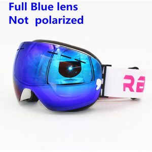 Skibril Dubbele Lens UV400 Anti-Fog Volwassen Snowboard Skiën Bril Vrouwen Mannen Sneeuw Eyewear Met Doos