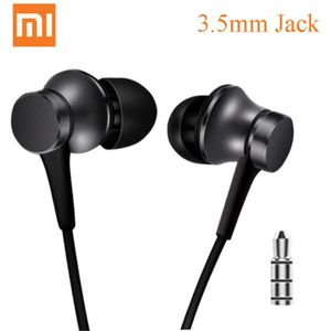Originele Xiaomi Oortelefoon 3.5Mm In-Ear Wired Hoofdtelefoon Bass Stereo Sport Muziek Headset Met Microfoon Voor Telefoon Xiaomi samsung Huawei