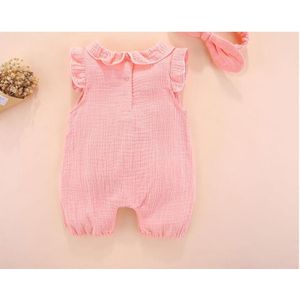 Pasgeboren Baby Meisje Jurk & Kleding Roze Doop Jurk Doopjurk Voor Baby Meisje Kant Vestido Bebe Gewaad 3 6 9 Maanden