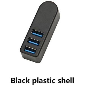 Mini Usb Hub 3 Poorten USB3.0 Hoge Compatibiliteit Aluminium Legering Shell High Speed Usb 3.0 Compatibel USB2.0
