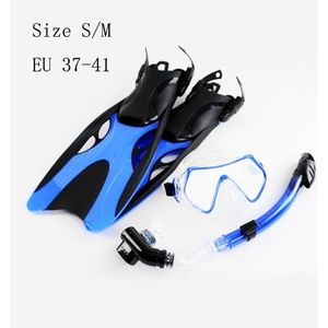 Duiken Vinnen Volwassenen Zwemmen Masker Met Snorkel Buis Set Lange Badpak Smonofin Apparatuur Duiken Flippers Voor Mannen Vrouwen