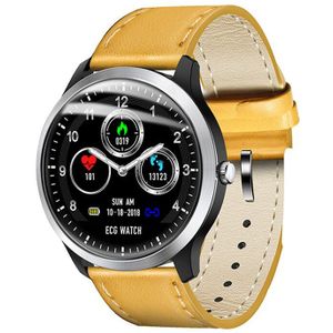 N58 Ecg Slimme Vrouwen Horloges Wearable Apparaat Real-Time Hartslag Monitoring Finness Tracker Call Bericht Herinnering Mannen Horloge