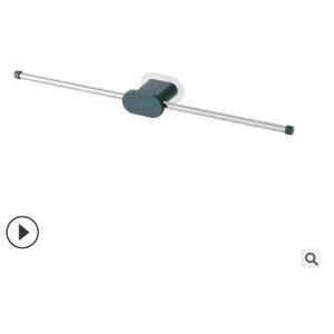 Dubbele Handdoekenrek Houder Rvs Muur Gemonteerde Keuken En Badkamer Multifunctionele Slippers Magazijnstelling Hanger Plank