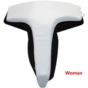 Hoogwaardige Wit Taekwondo Jockstrap Lies Guard Mannen Vrouwen Kick Boksen Karate Muay Thai Wushu Sanda Training Kruis Protector