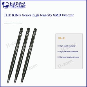 Monteur DL-11 Hoge Vasthoudendheid Smd Pincet Precieze Niet-magnetisch Anti-Statische 0.01Mm Nauwkeurigheid Pincet Voor Schoonheid Ic Reparatie Tools