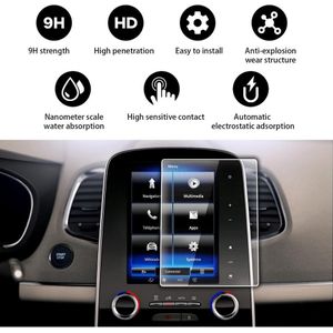 Ruiya Gehard Glas Screen Beschermfolie Voor Grand Scenic 3 R-Link Auto Gps Navigatie Display screen