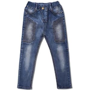 Children clothing boys jeans spring and autumn Straight personality children pants 3 4 5 6 7 8 9 10 11 12 13 years old