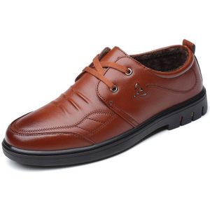 Ontwerpers Plus Fluwelen Casual Mannen Katoenen Schoenen Outdoor Leer Leisure Schoeisel Man Comfortabel Werken Schoenen Maat 44