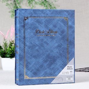 Retro 4D Grote 6-Inch Insert Fotoalbum 200 Foto Plakboek Kindje Scrapbook Album Familie Scrapbooking Album Bruiloft