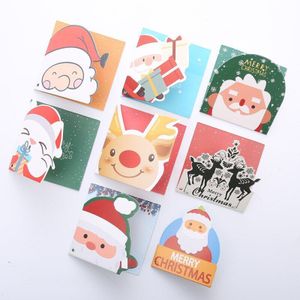 Card Zuid-korea Creatieve Mini Cartoon Kerst Speciale Vorm Kleine Lift Met Goud Jaar Kerst Kaarten