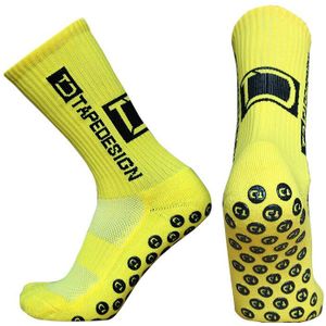 Stijl Td Voetbal Sokken Ronde Siliconen Zuignap Grip Anti Slip Voetbal Sokken Sport Mannen Vrouwen Honkbal Rugby Sokken
