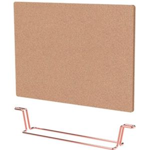 Natuurlijke Bericht Kurk Boord Milieuvriendelijke Memo Pinboard Home Office Opmerking Display Organizer Supplies