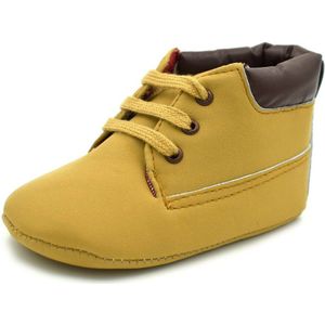 Mode Pasgeboren Geel Baby Laars Baby Peuter Mocassins Zachte Moccs Schoenen Laarzen Lente Herfst Zachte Zolen antislip laarzen