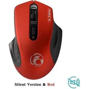 Imice Draadloze Muis 4 Knoppen 2000Dpi Mause 2.4G Optische Usb Stille Muis Ergonomische Muizen Draadloze Voor Laptop Pc computer Muis