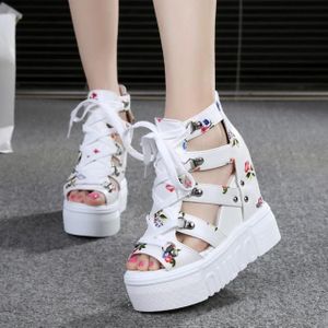 Wiggen Schoenen Vrouw Zapatos De Mujer Zomer Vrouwen Hoge Hak Platform Sandalen Stijl Schoenen Vrouwen Sandalias mujer