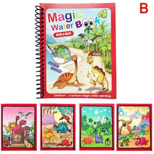 Kleurboek Magic Pen Schilderen Tekentafel Voor Kinderen Speelgoed Magic Water Tekening Boek Herhaald Herbruikbare HYD88