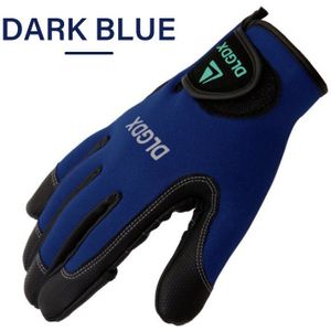 Mosodo Mannen Vissen Vingerloze Handschoenen antislip Ademend Winter Rood Zwart Blauw Pu Half Vinger Handschoen