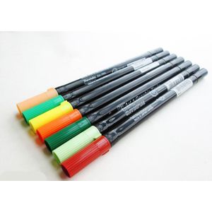 ZIG Kuretake Art & Grafische Twin Brush Pennen Twin Tip waterbasis Dye Japan TUT-80 Pastel Kleuren