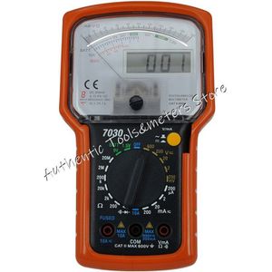 KT7030 Professionele Hoge Precisie Pointer Analoge Multimeter KT-7030 Digitale Multimeter 2 In 1 Dual Display Multimeter Tester