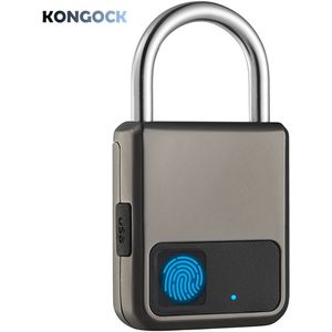 Keyless Anti-Diefstal Vingerafdruk Kentekens Hangslot, Draagbare Elektronische Indoor Outdoor Kast Bagage Tas Smart Lock