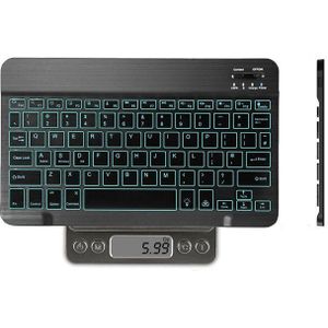 Ultra Slim Draadloze Bluetooth Spaans Toetsenbord Voor Ios Android Tablet Toetsenbord Pc Windows Voor Ipad Bluetooth Spaanse Teclado