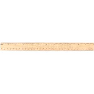 15Cm 20Cm 30Cm Houten Liniaal Dubbelzijdig Student School Office Meetinstrument