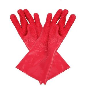 1 Paar Waterdichte Quick Peeling Aardappel Schrobben Handschoenen Groente Cleaning Tools