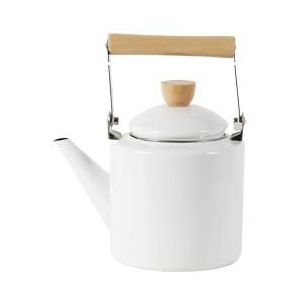 Klassieke Japanse Stijl Pot 2.0L Emaille Ketel Koffie Pot Bloempot Elektromagnetische Oven Algemene Bloem Pot Inductie Kookplaat