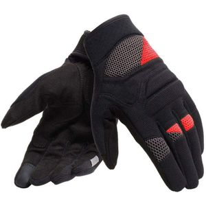 Dain Fogal Unisex Textiel Handschoen Motorbike Scooter Mtb Bike Off Road Zwarte Handschoenen Voor Mannen Vrouw Unisex