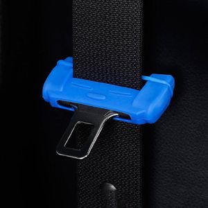1Pcs Auto Veiligheidsgordel Gesp Siliconen Protector Anti-Kras Seat Belt Buckle Clip Interieur Accessoires