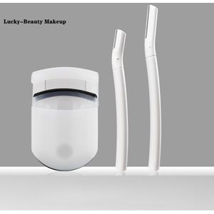 3Pcs Transparante Wenkbrauw Trimmer Pro Veilig Scheren Scheermessen Grote Maat Blade Vrouwen Gezichtsverzorging Hair Removal Tools Make Scheerapparaat mes