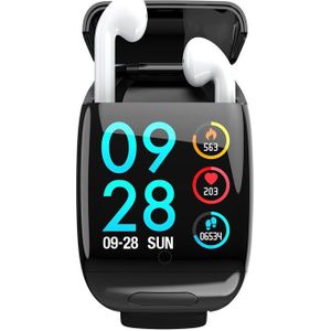 Draadloze Bluetooth Stereo Oordopjes Hartslagmeter Sport Headset En Horloge Combo Voor Ios Android