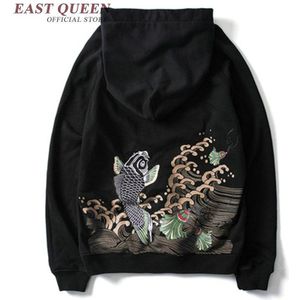 Mannen hoodies sweatshirts traditionele chinese kleding voor mannen oosterse mens kleding Japanse stijl sweatshirt KK1477 H