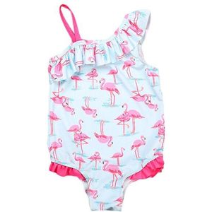 Baby Meisjes Kids Flamingo Badpak Badpak Een Stuk Badmode Bikini Sets Beachwear Zwemmen Pak voor Kinderen